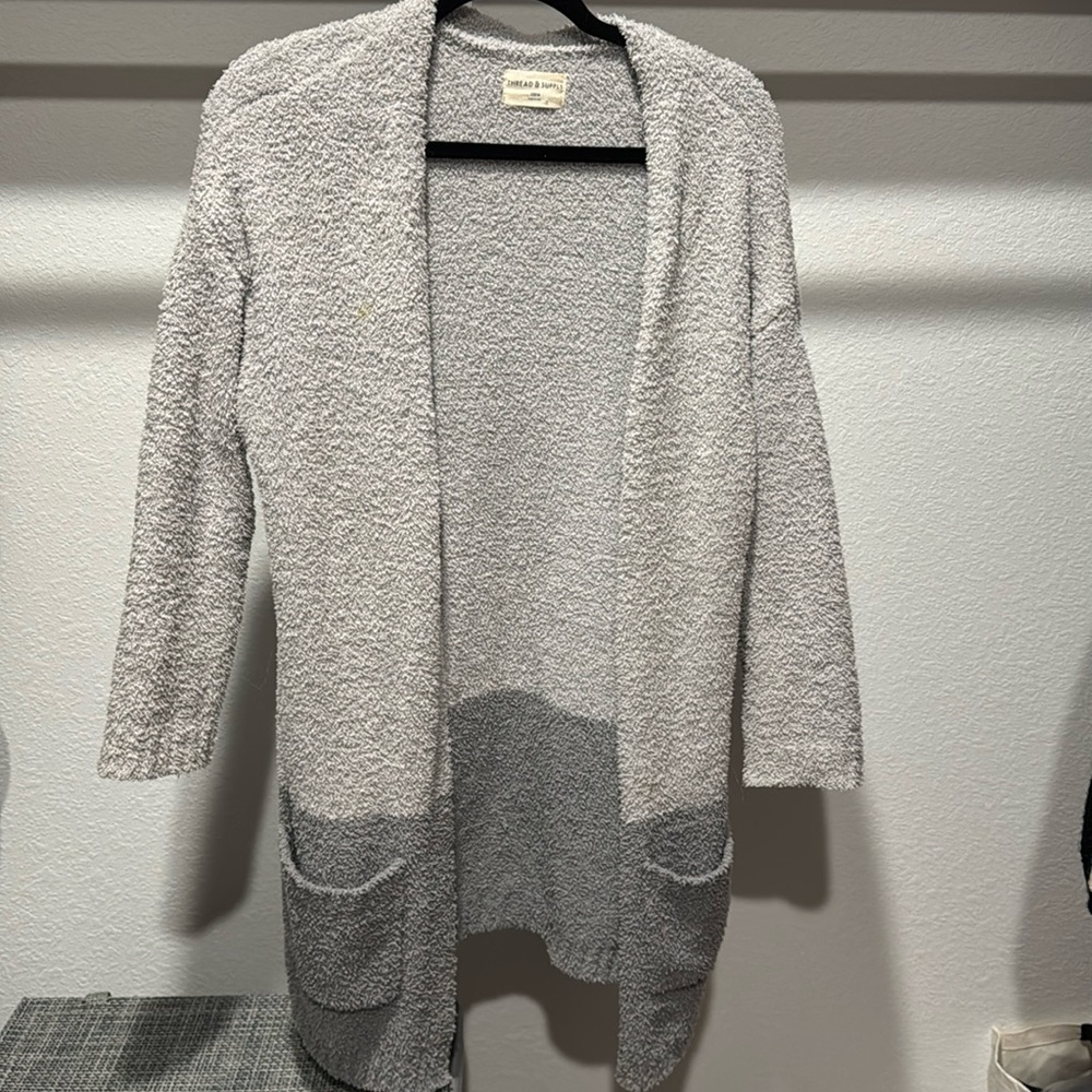 Thread & Supply Plush Cardigan-OSFM